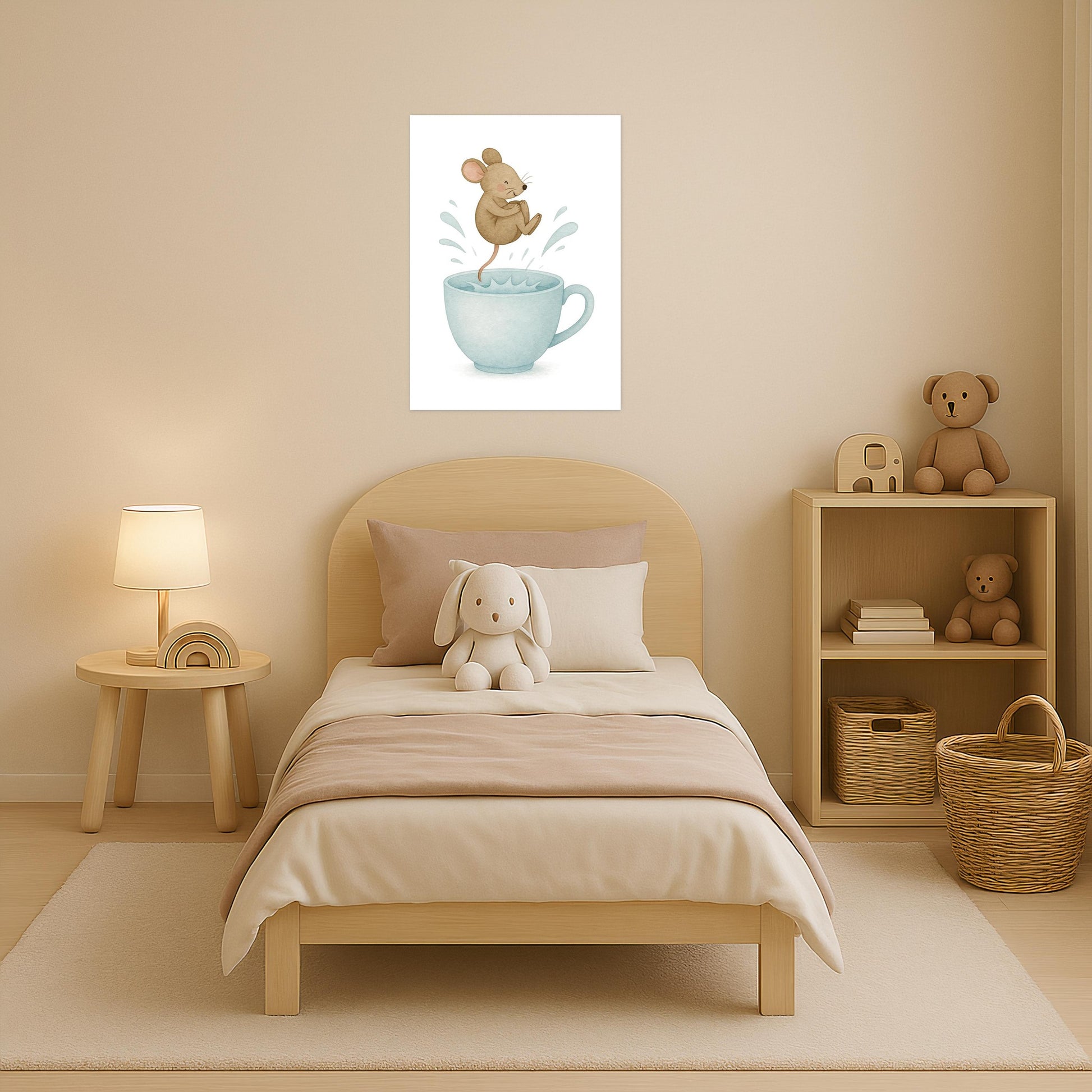 Mimi die Maus - Motiv: "Pool" Poster von tinylearner