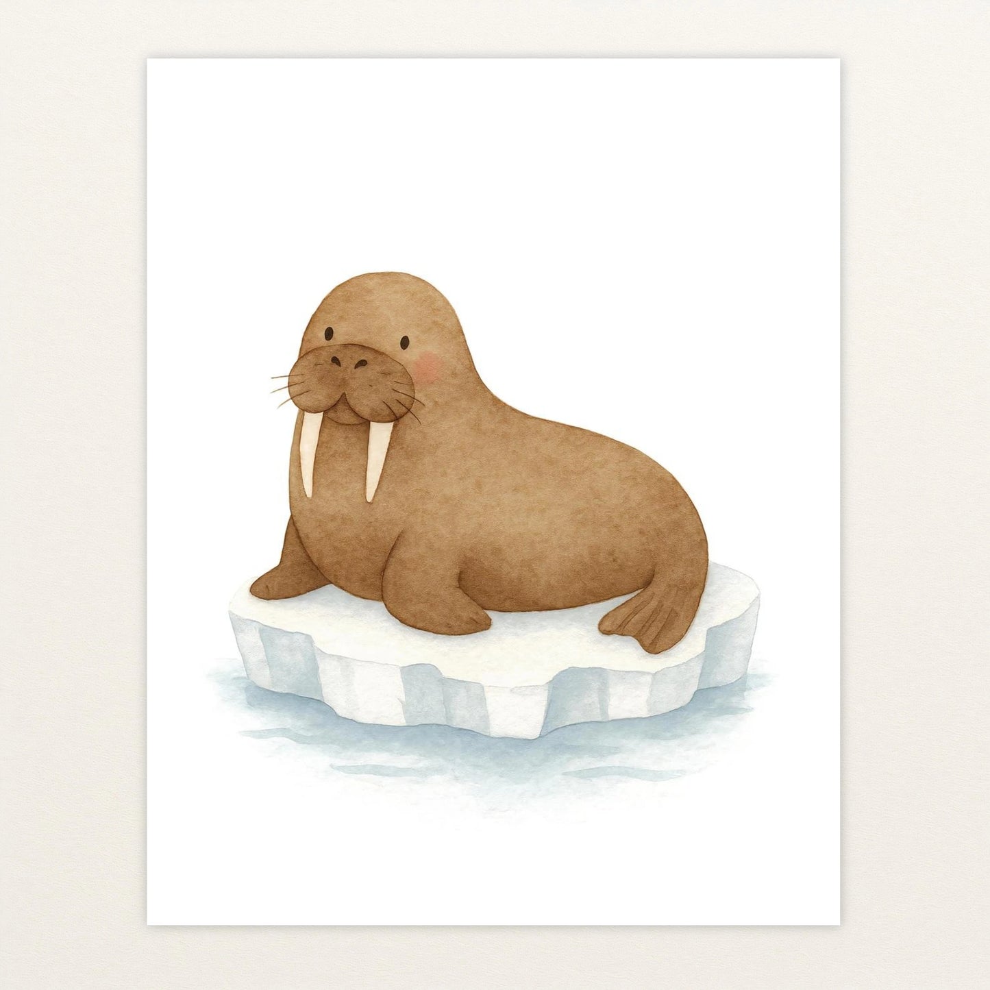 Wally das Walross Poster von tinylearner