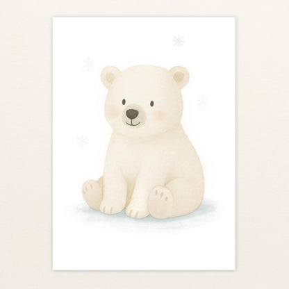 Pummel der Polarbär Poster von tinylearner