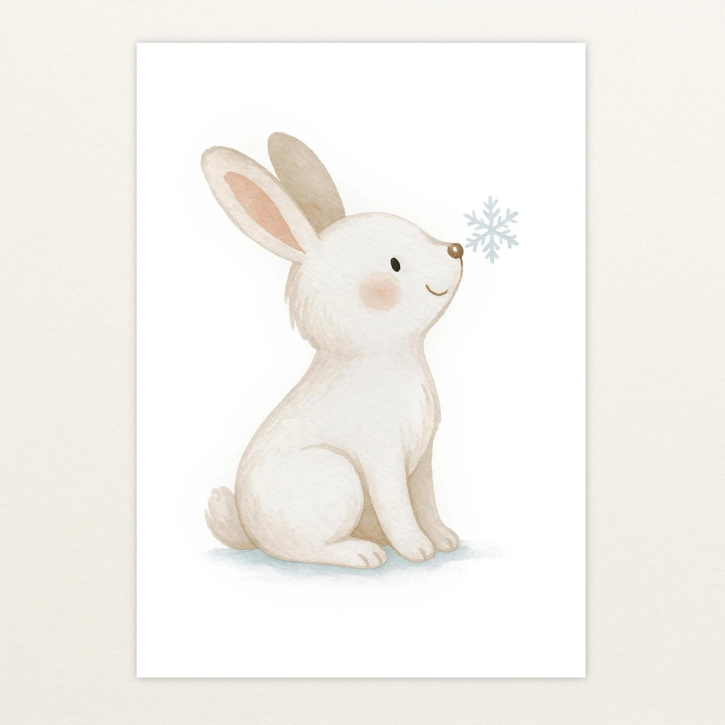 Sina der Schneehase Poster von tinylearner