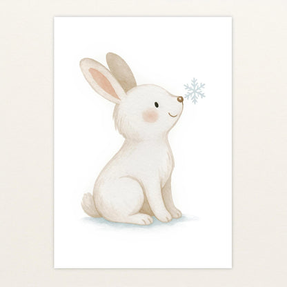 Sina der Schneehase Poster von tinylearner