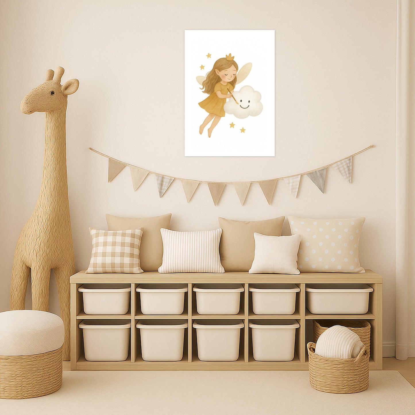 Fina die Fee - Motiv: "Wolke" Poster von tinylearner