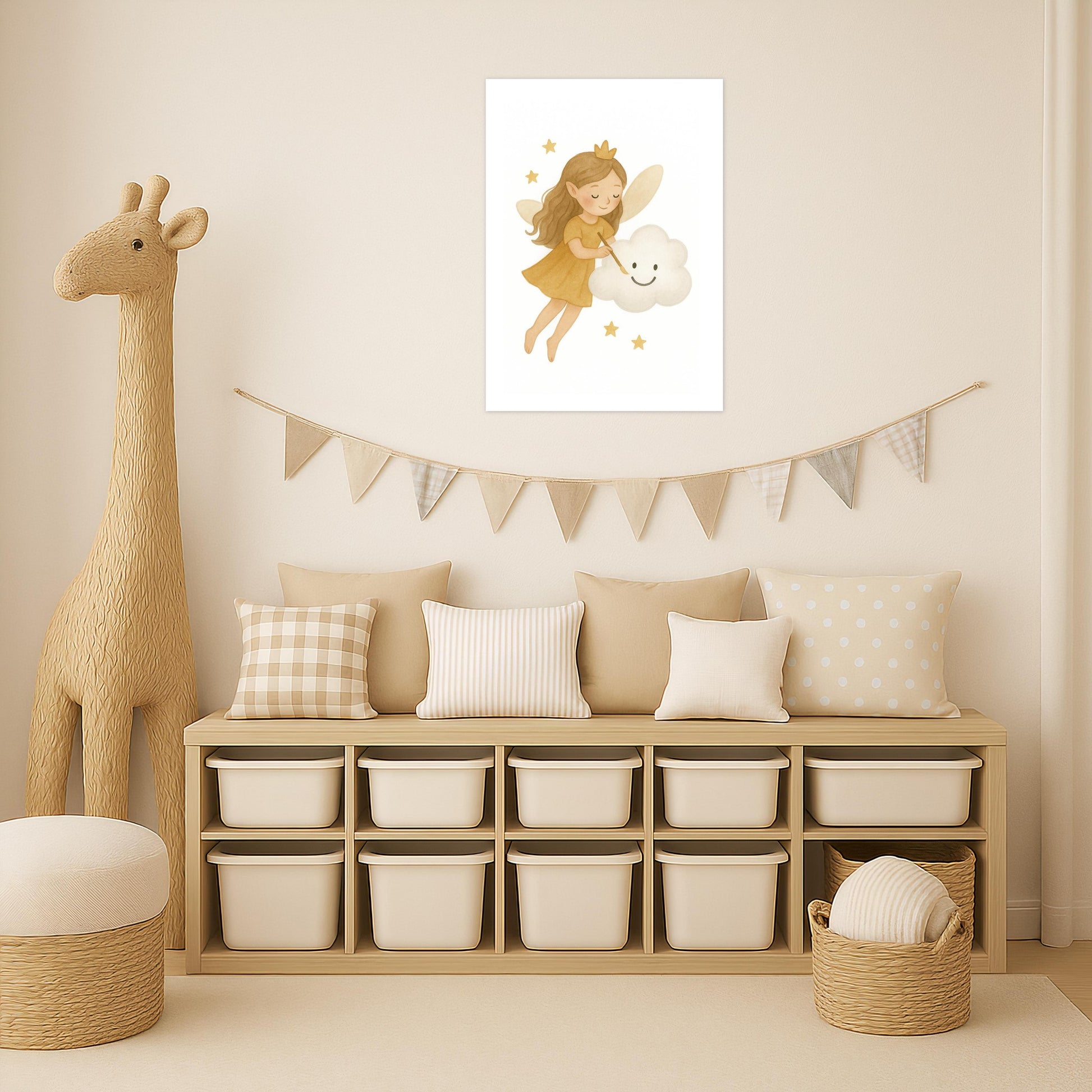 Fina die Fee - Motiv: "Wolke" Poster von tinylearner