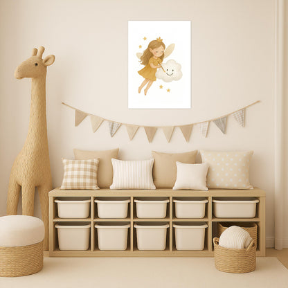 Fina die Fee - Motiv: "Wolke" Poster von tinylearner