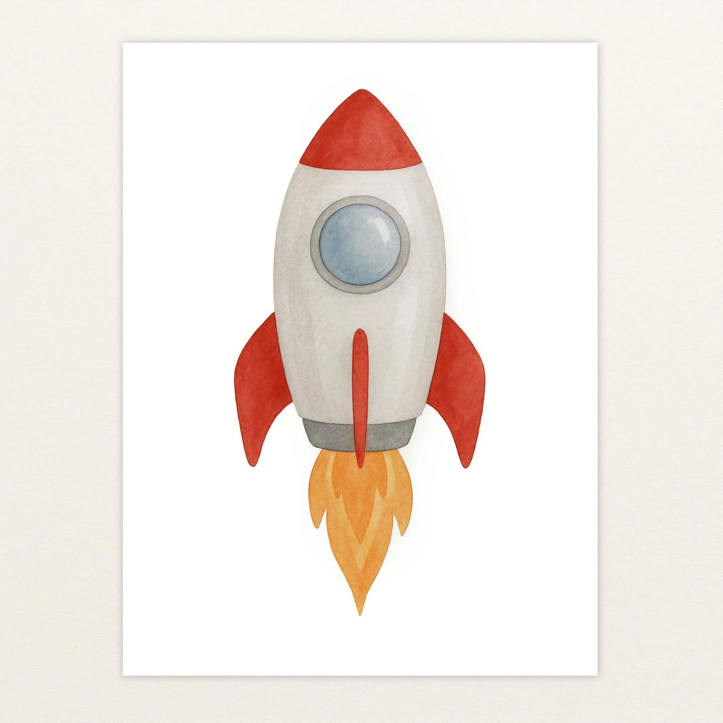 Rakete Poster von tinylearner
