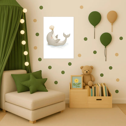 Dora der Delfin - Motiv: "Muschel" Poster von tinylearner