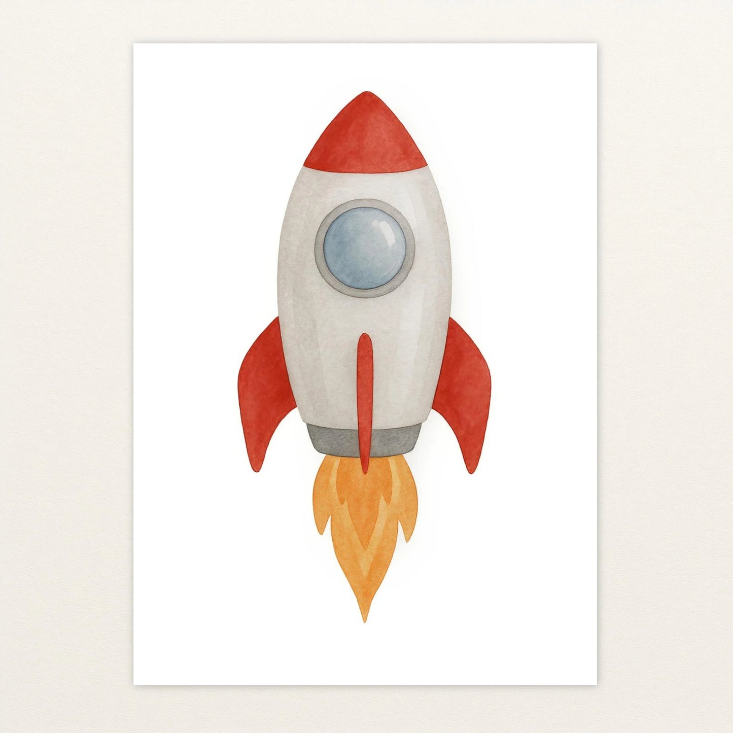 Rakete Poster von tinylearner