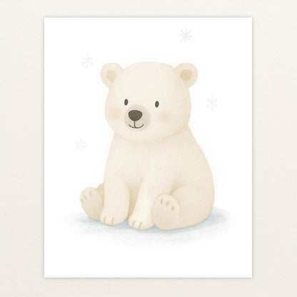 Pummel der Polarbär Poster von tinylearner