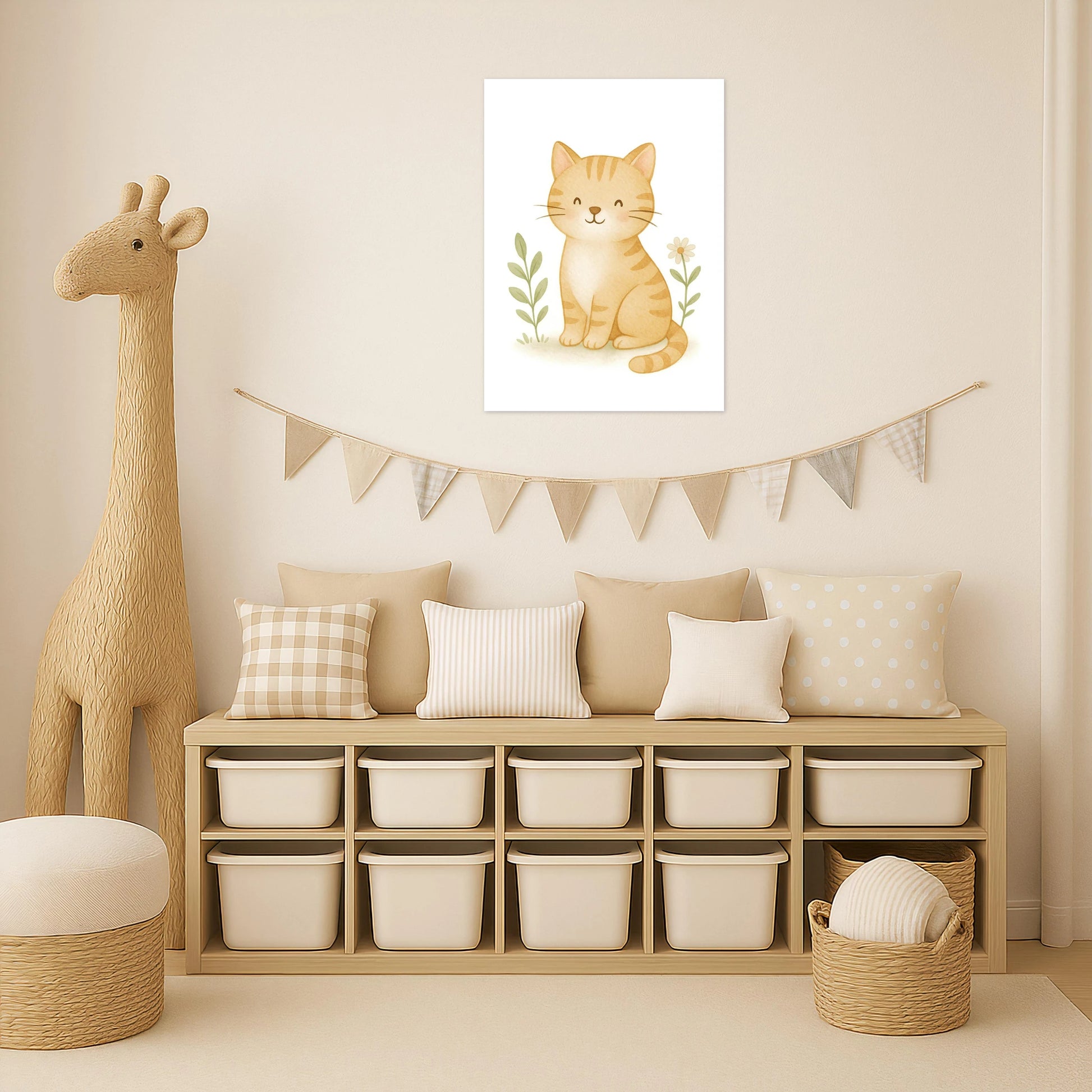 Kira die Katze Poster von tinylearner