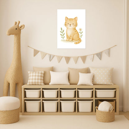 Kira die Katze Poster von tinylearner