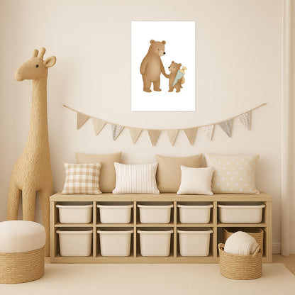 Balu der Bär - Motiv: "Schultüte" Poster von tinylearner