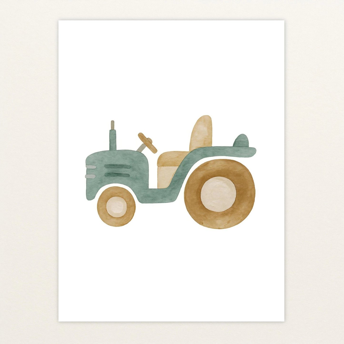 Traktor Poster von tinylearner