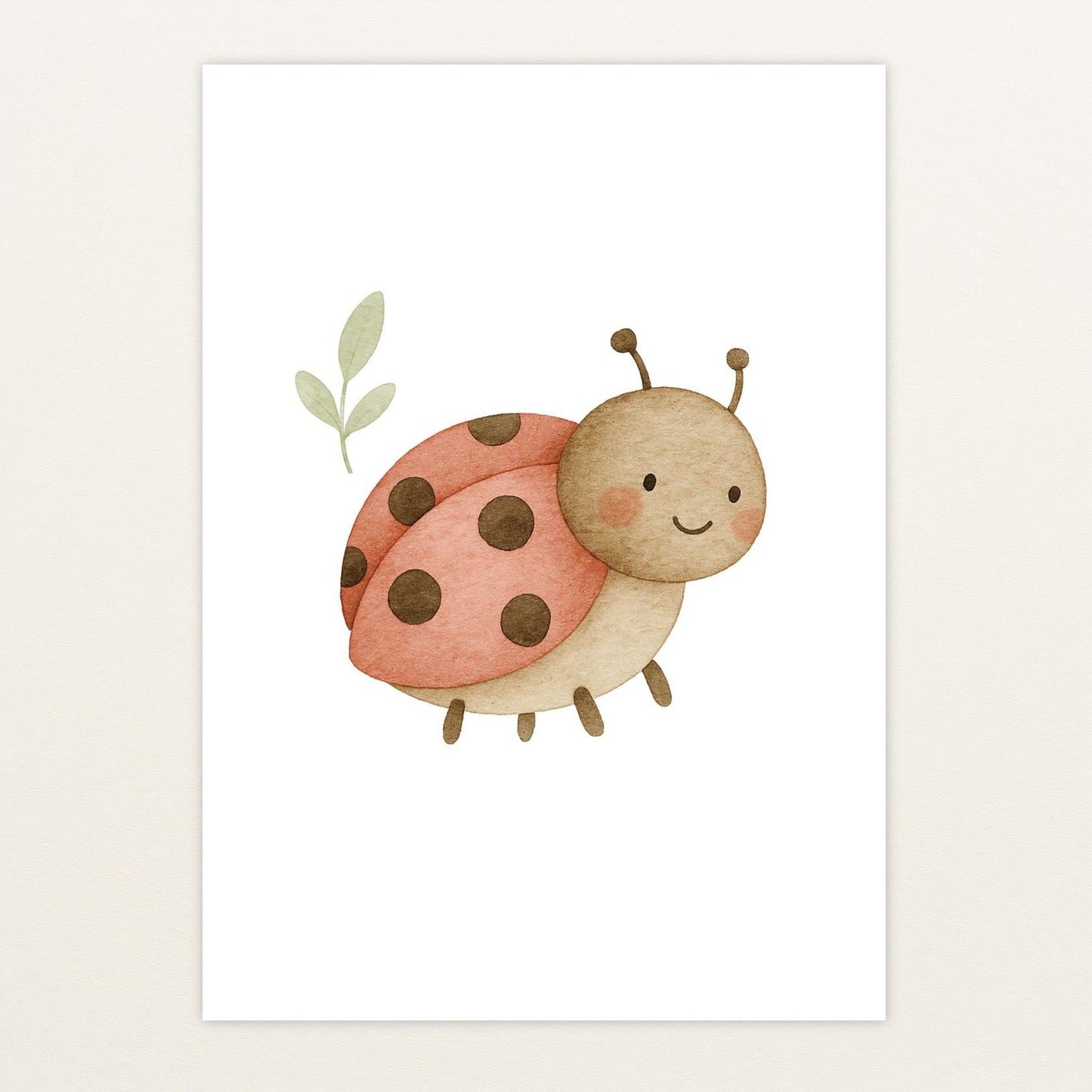 Marie der Marienenkäfer Poster von tinylearner