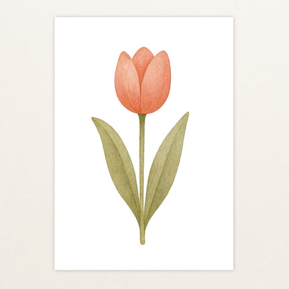 Tulpe Poster von tinylearner