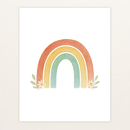 Regenbogen Poster von tinylearner