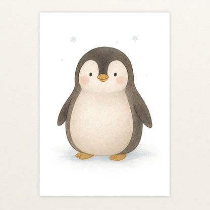 Pia der Pinguin Poster von tinylearner