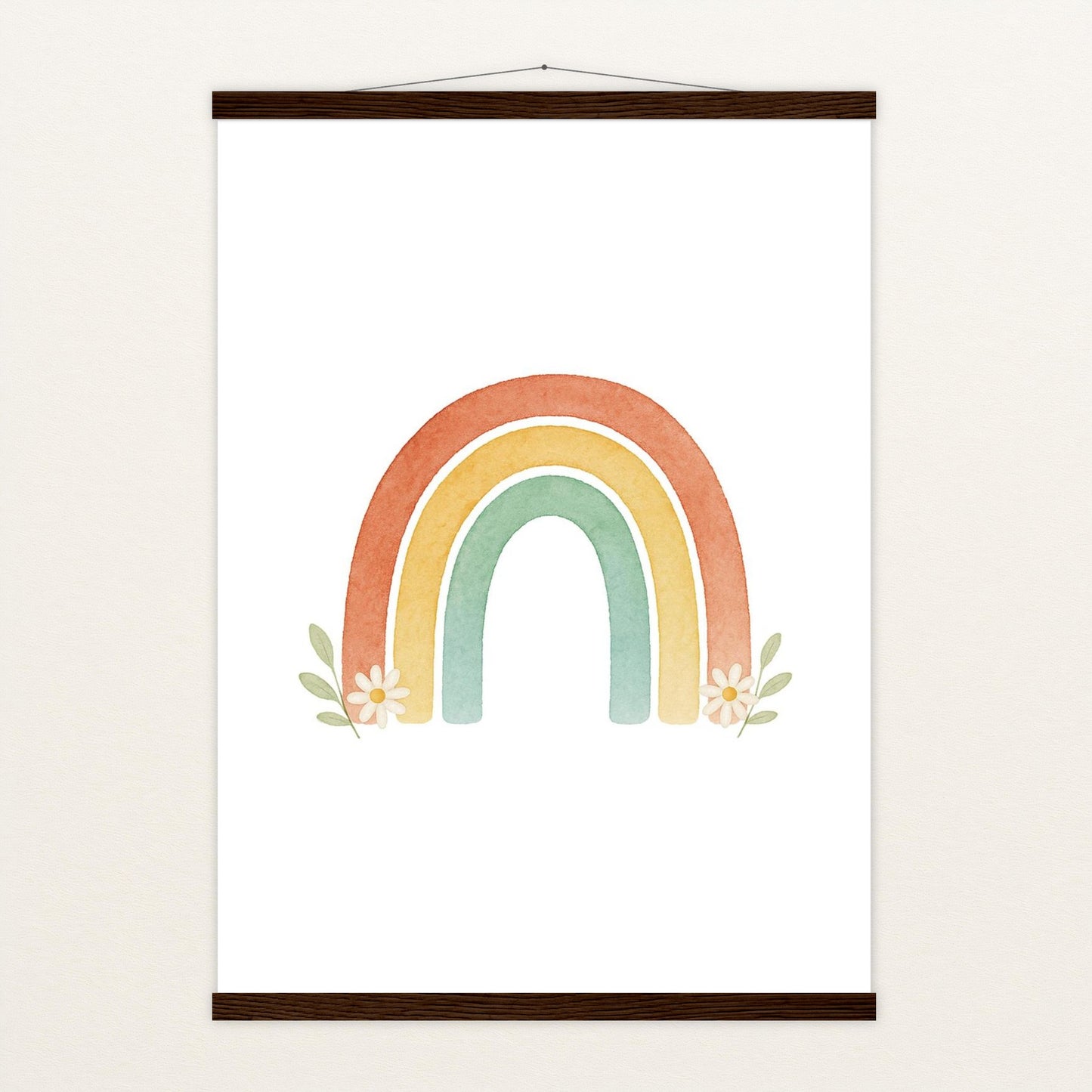Regenbogen Poster mit Leisten von tinylearner