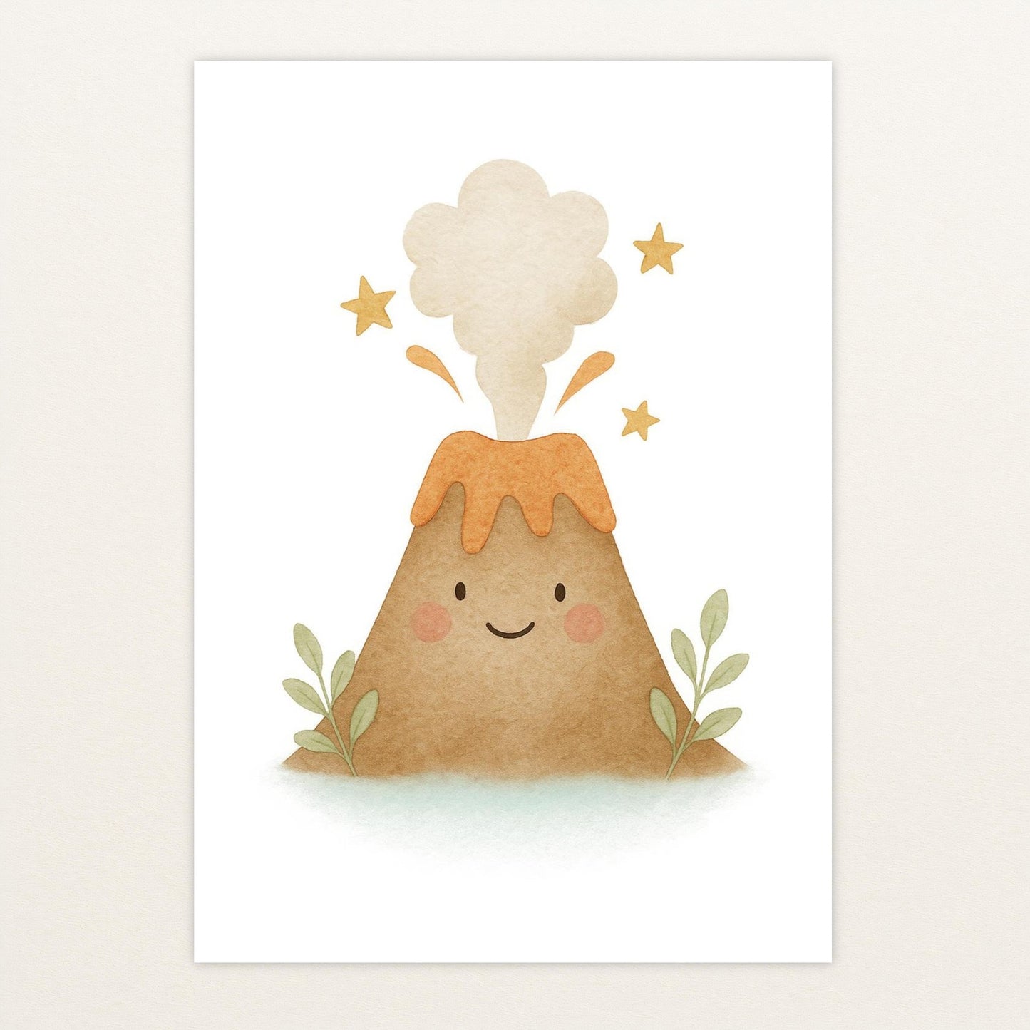 Vulkan Poster von tinylearner