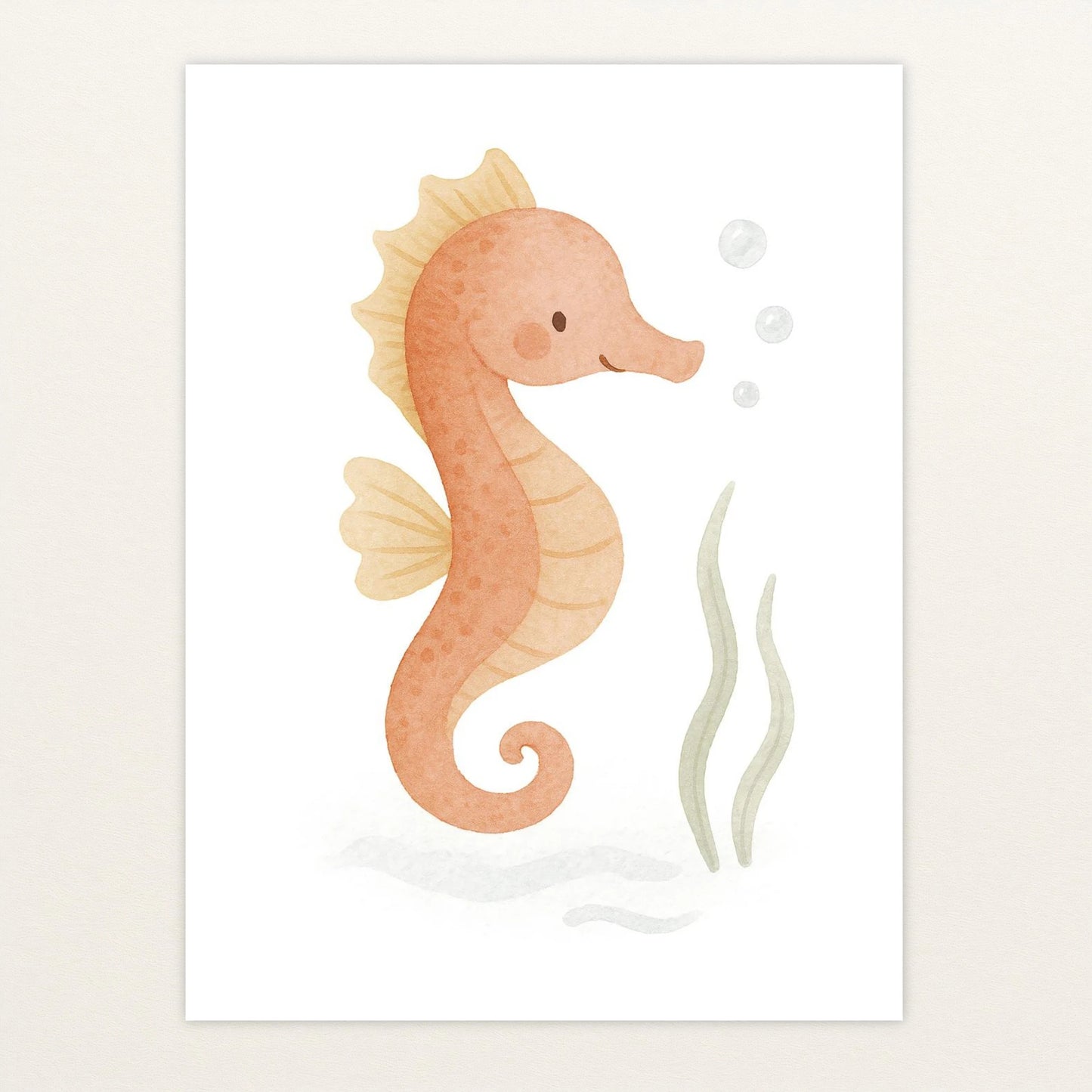 Suri das Seepferdchen Poster von tinylearner