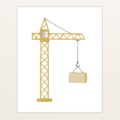 Kran Poster von tinylearner