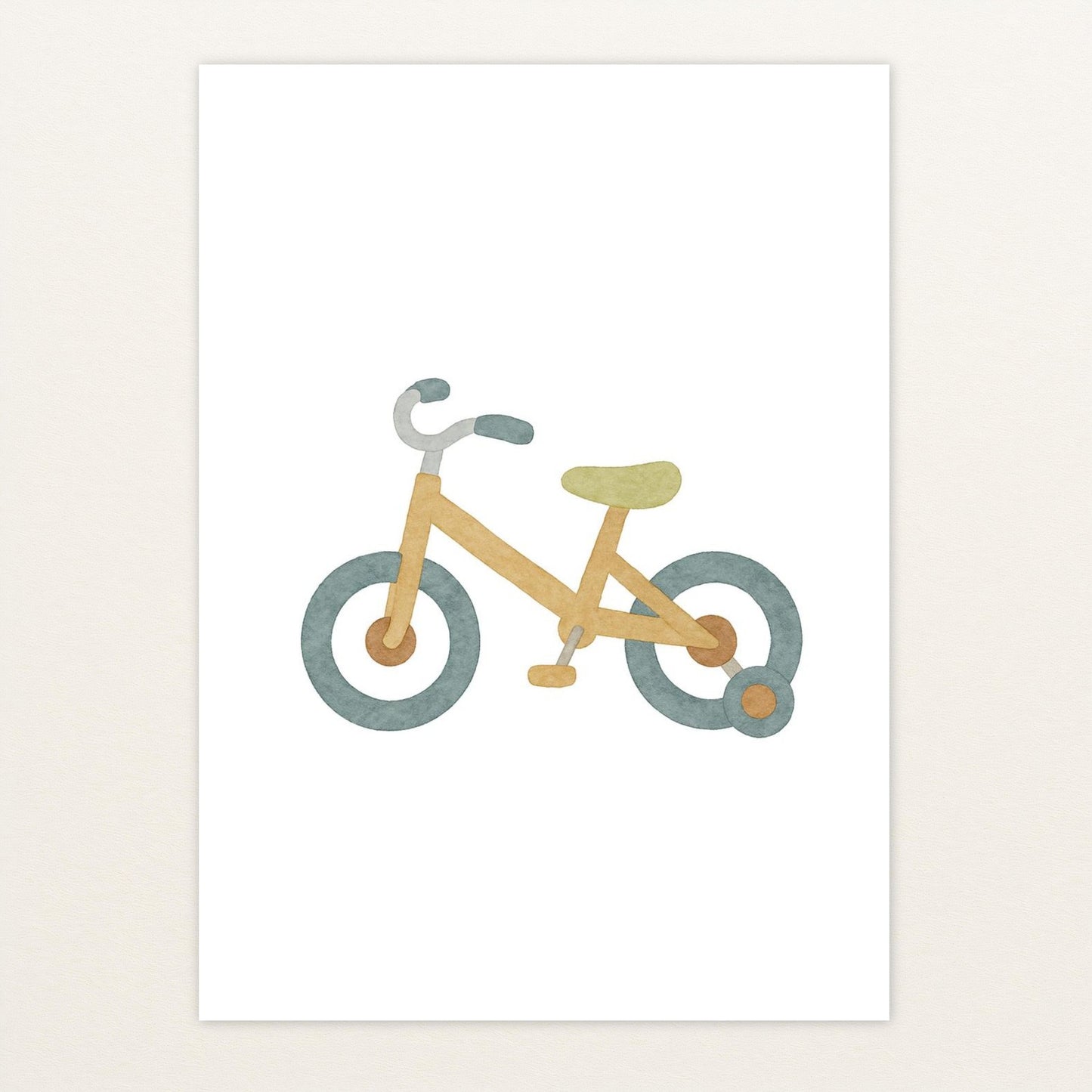 Fahrrad Poster von tinylearner