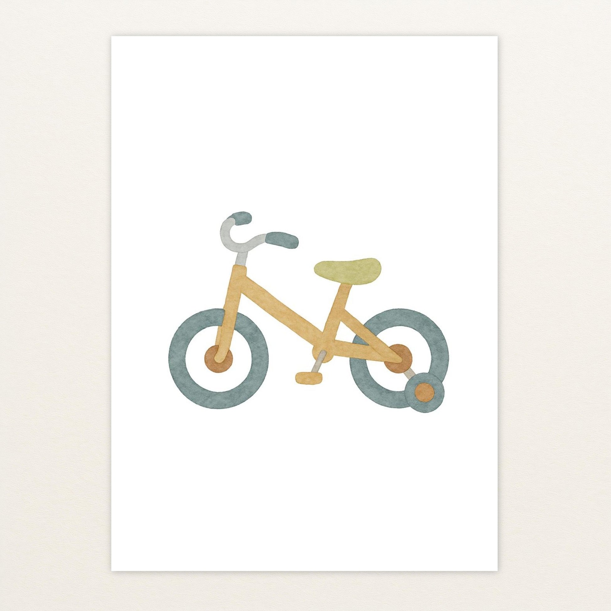 Fahrrad Poster von tinylearner