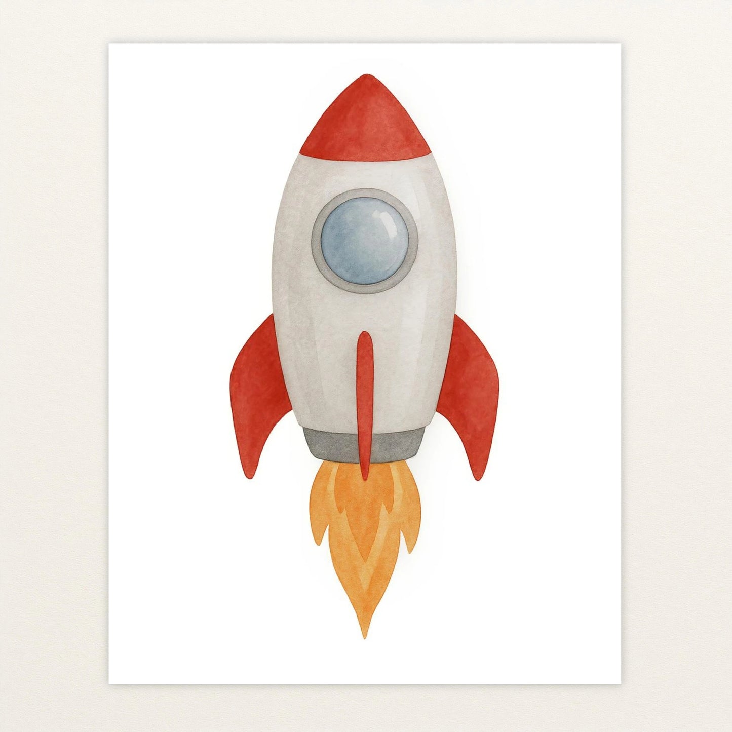 Rakete Poster von tinylearner