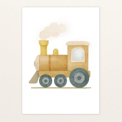 Lokomotive Poster von tinylearner