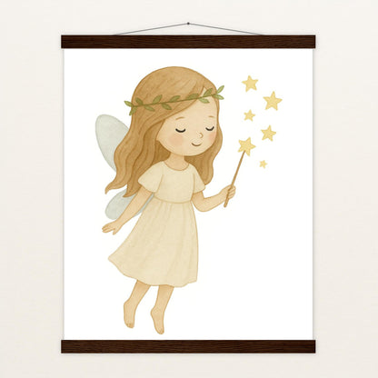 Fina die Fee Poster mit Leisten von tinylearner