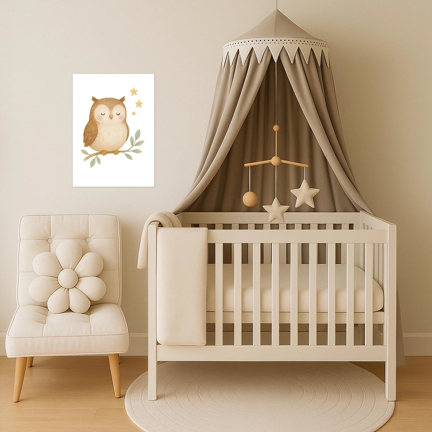 Emmi die Eule Poster von tinylearner