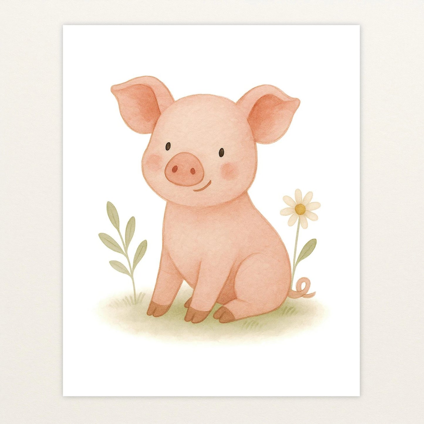 Susi das Schwein Poster von tinylearner