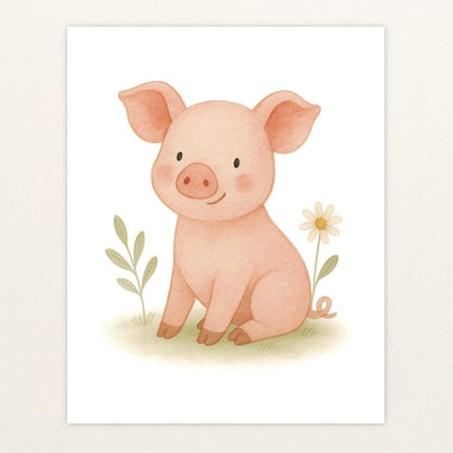 Susi das Schwein Poster von tinylearner