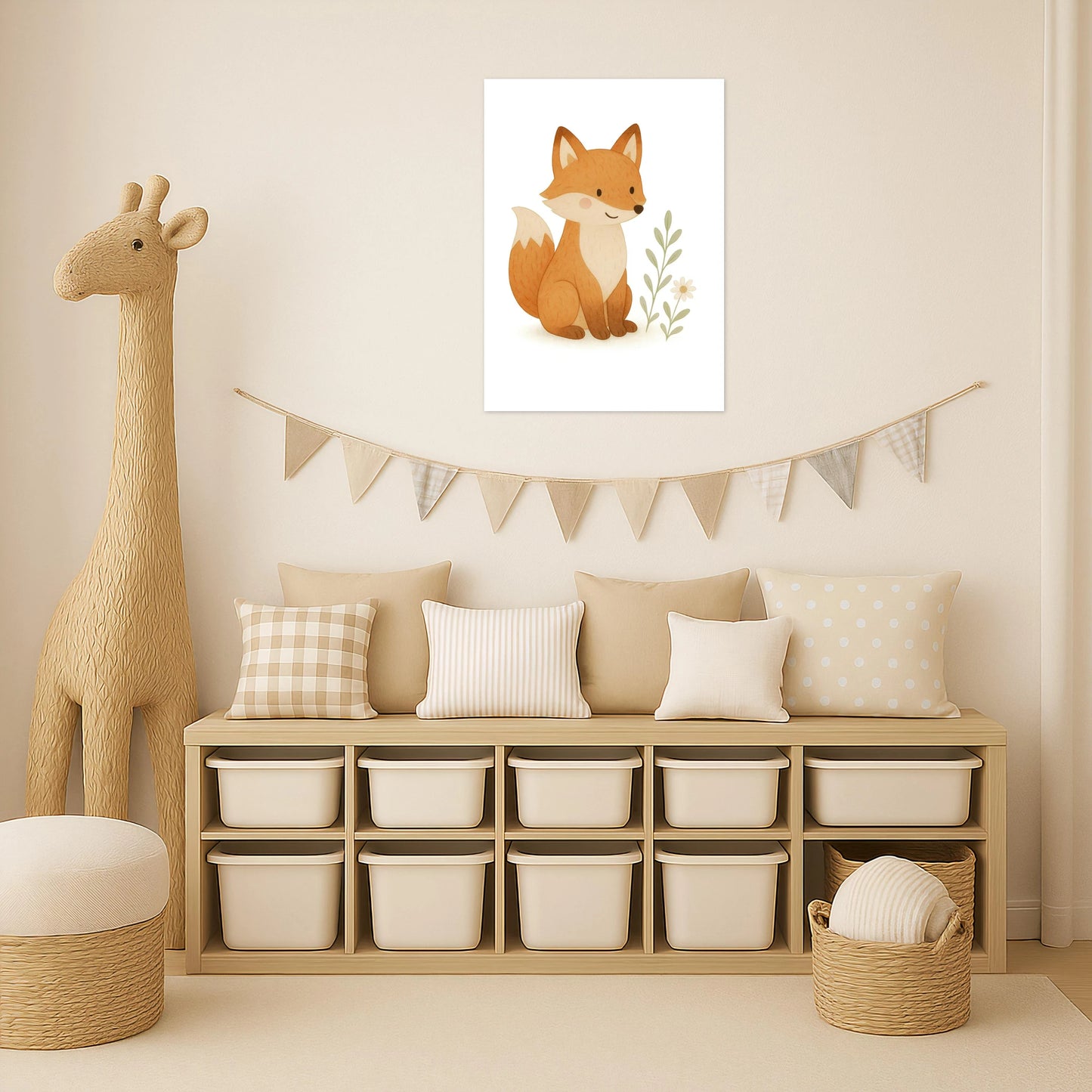 Finnegan der Fuchs Poster von tinylearner