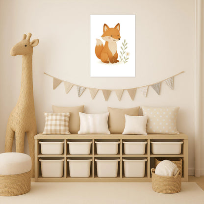 Finnegan der Fuchs Poster von tinylearner