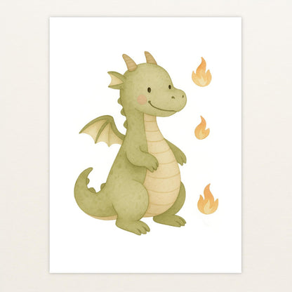Drax der Drache Poster von tinylearner