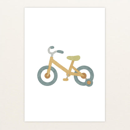 Fahrrad Poster von tinylearner