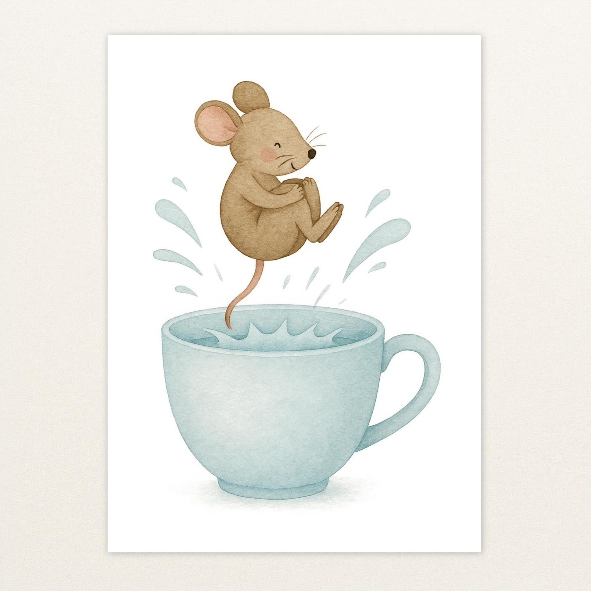 Mimi die Maus - Motiv: "Pool" Poster von tinylearner