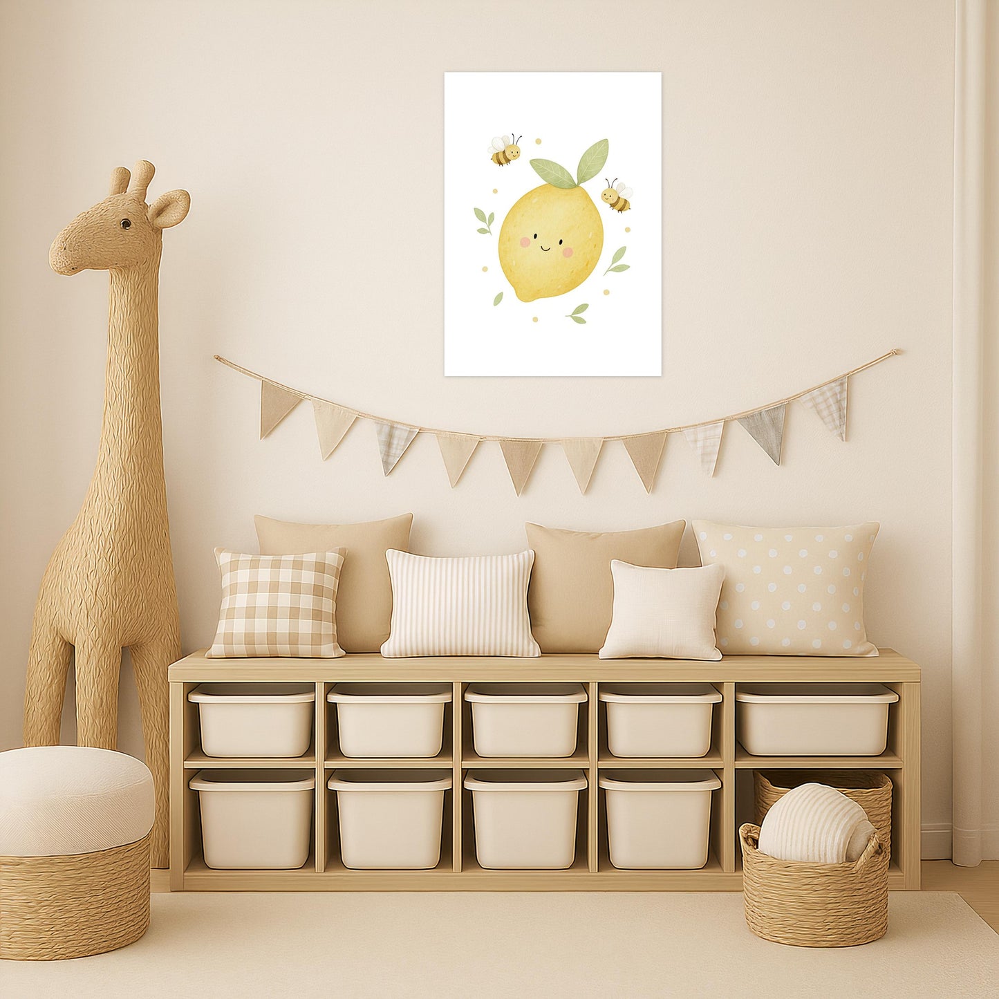 Obst: Zitrone Poster von tinylearner