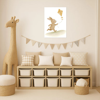 Holly der Hase - Motiv: "Drachen" Poster von tinylearner