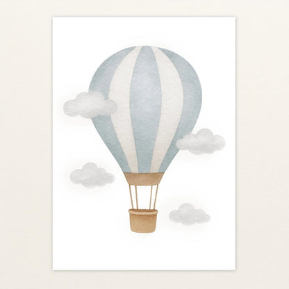 Heißluftballon Poster von tinylearner