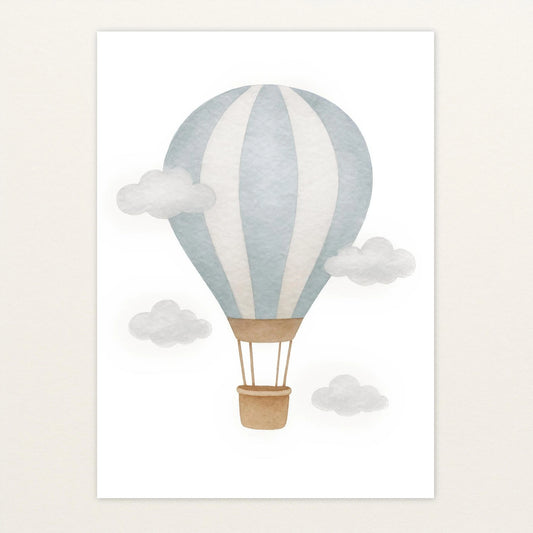 Heißluftballon Poster von tinylearner