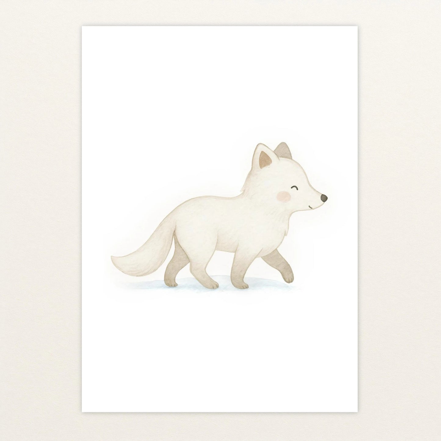 Pino der Polarfuchs Poster von tinylearner