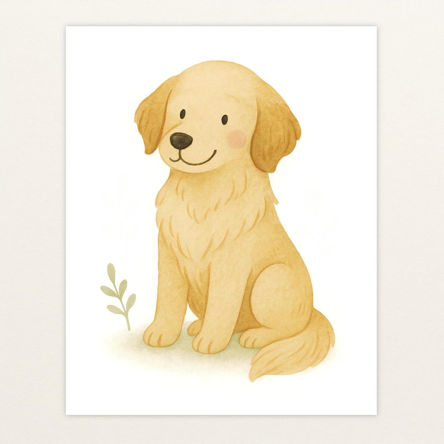 Hugo der Hund Poster von tinylearner