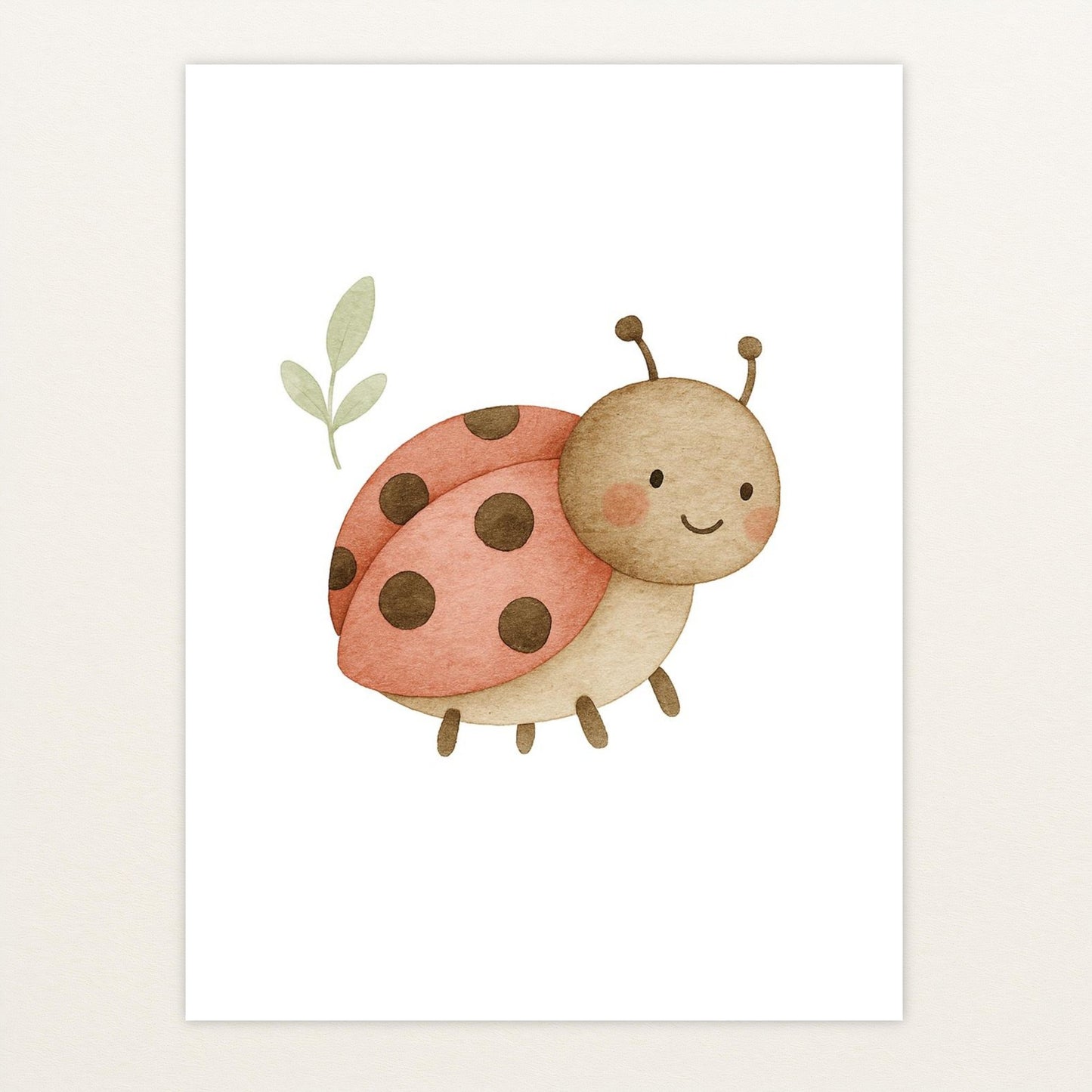 Marie der Marienenkäfer Poster von tinylearner