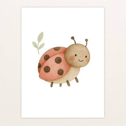 Marie der Marienenkäfer Poster von tinylearner