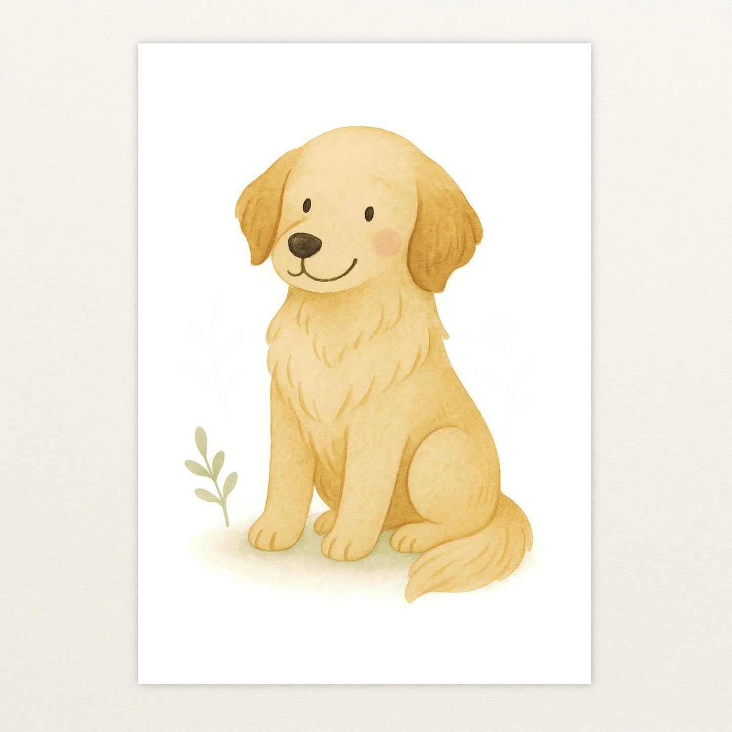 Hugo der Hund Poster von tinylearner