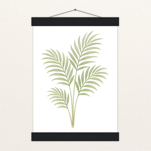 Howea-Blatt Poster mit Leisten