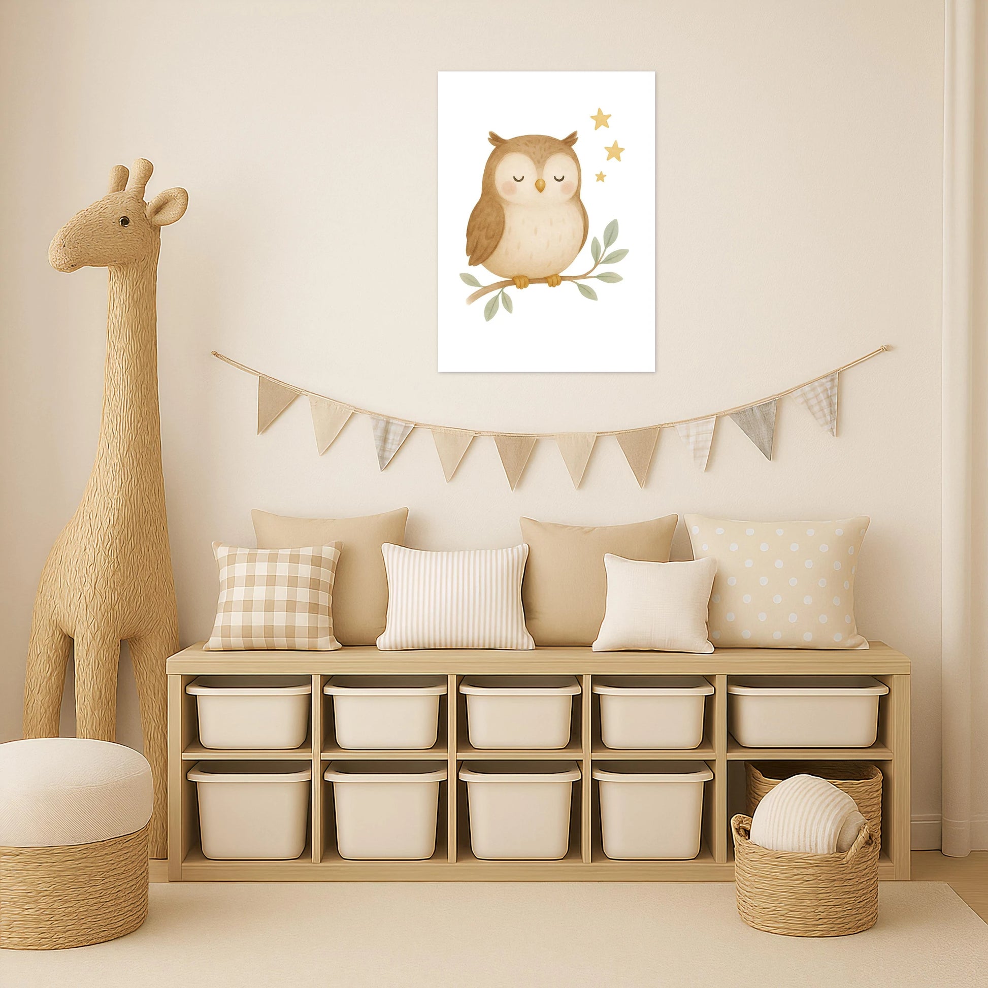 Emmi die Eule Poster von tinylearner