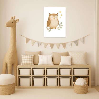 Emmi die Eule Poster von tinylearner