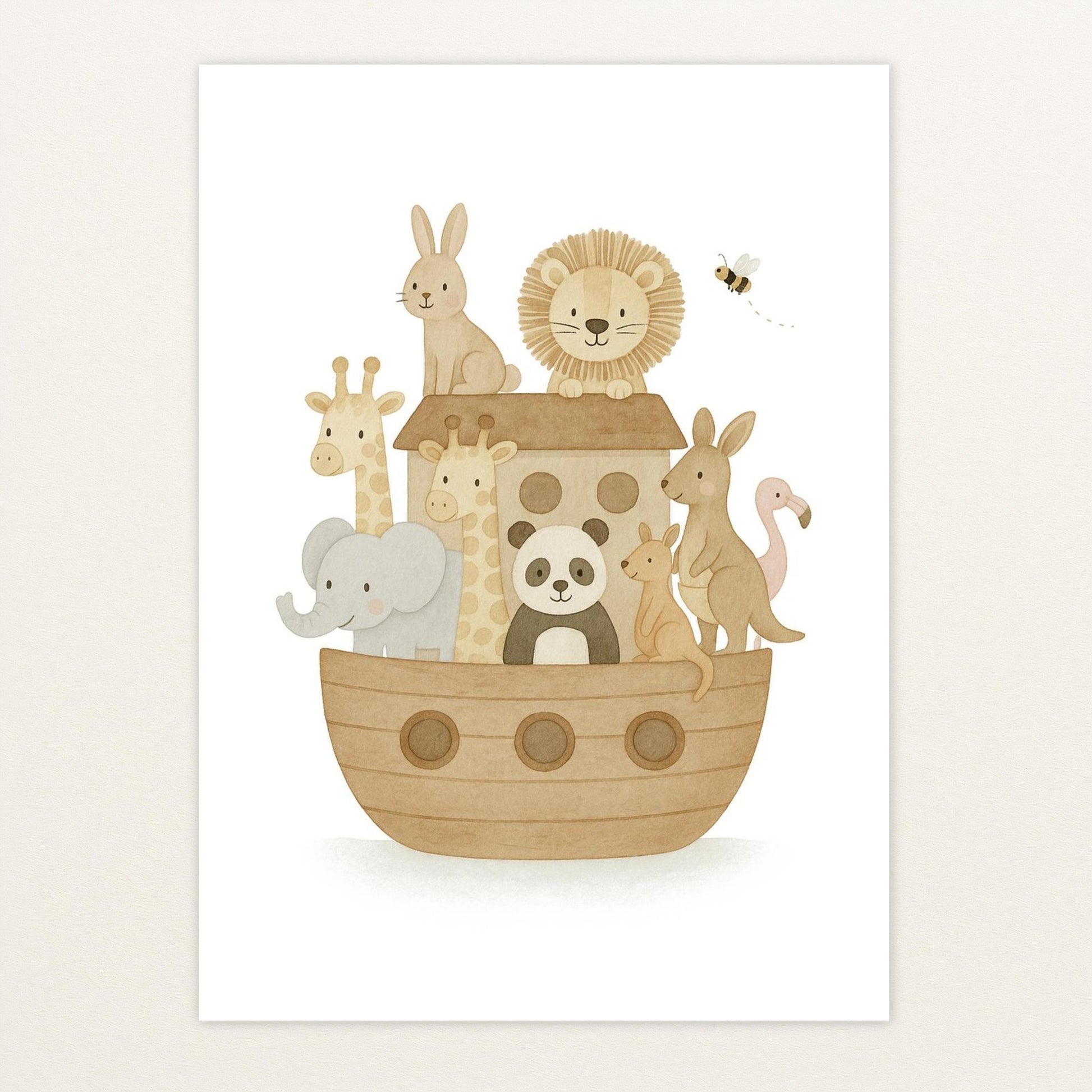 Tierfreunde - Motiv: "Arche Noah" Poster von tinylearner